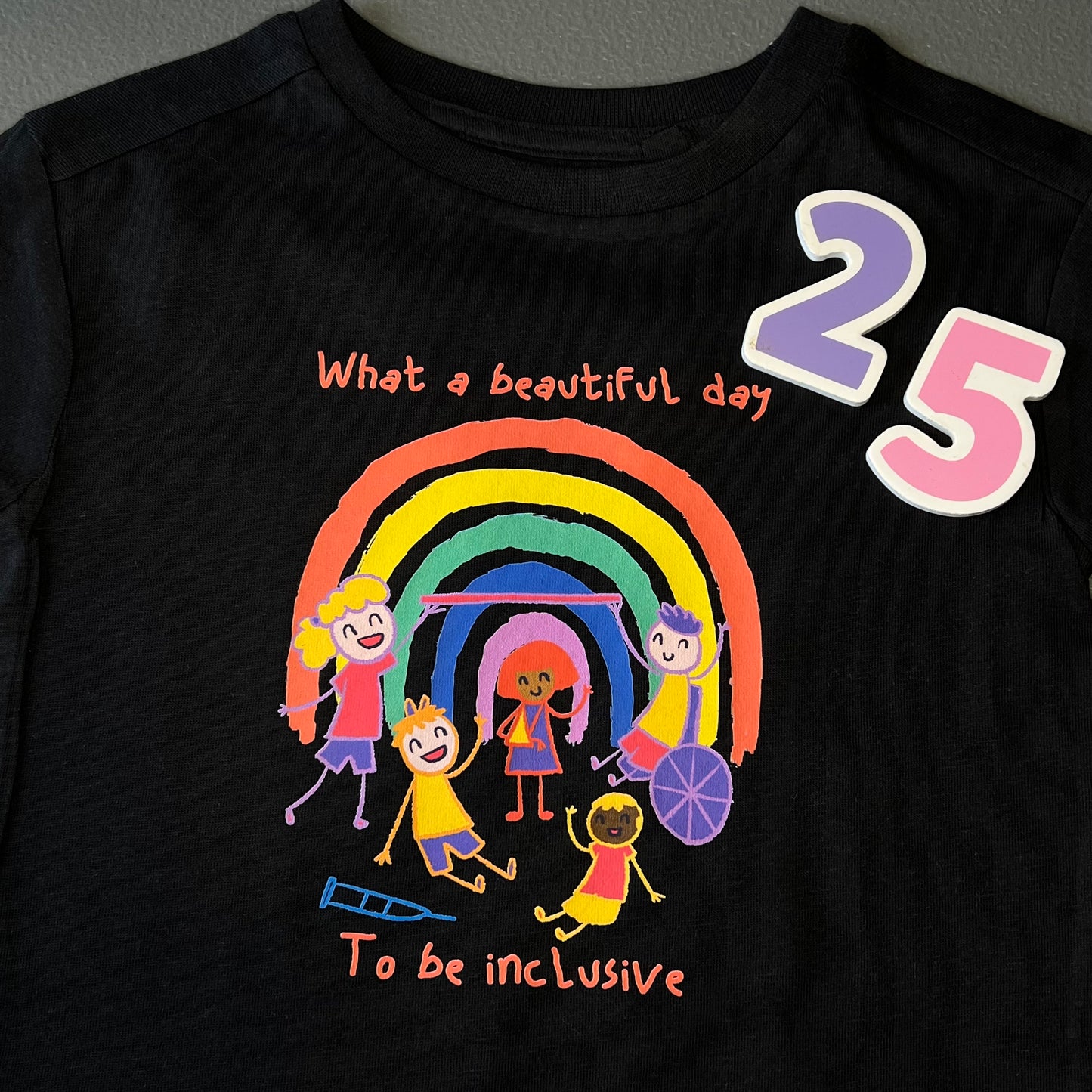 Bargain Bin #25 What A Beautiful Day To Be Inclusive Tee Size 1