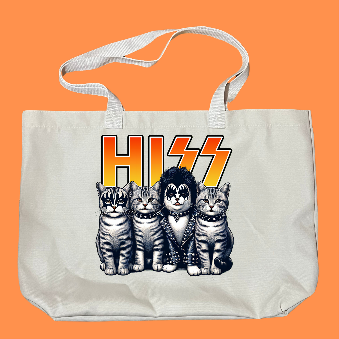 HISS Cat Cover Band Bag