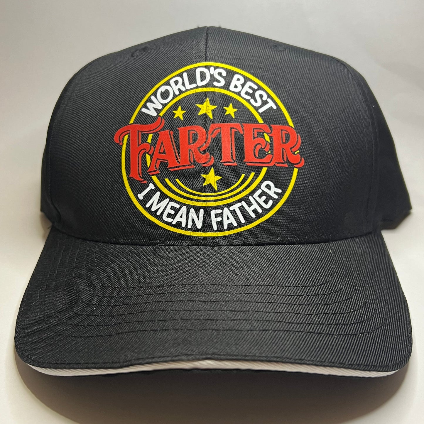 Worlds Best Farter I Mean Father Cap Hat