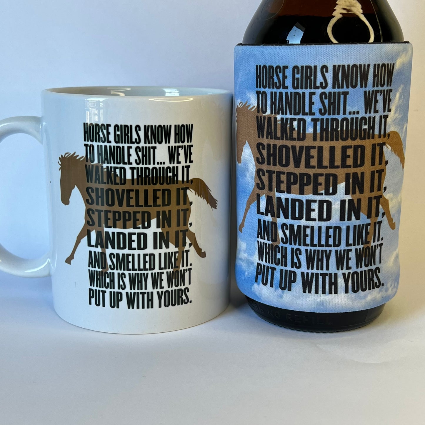 Horse Girls Know Mug/Stubby Holder