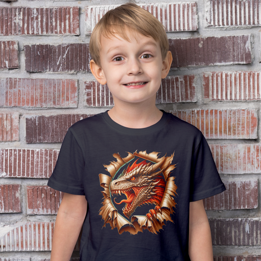 3D Look Dragon Head Tee