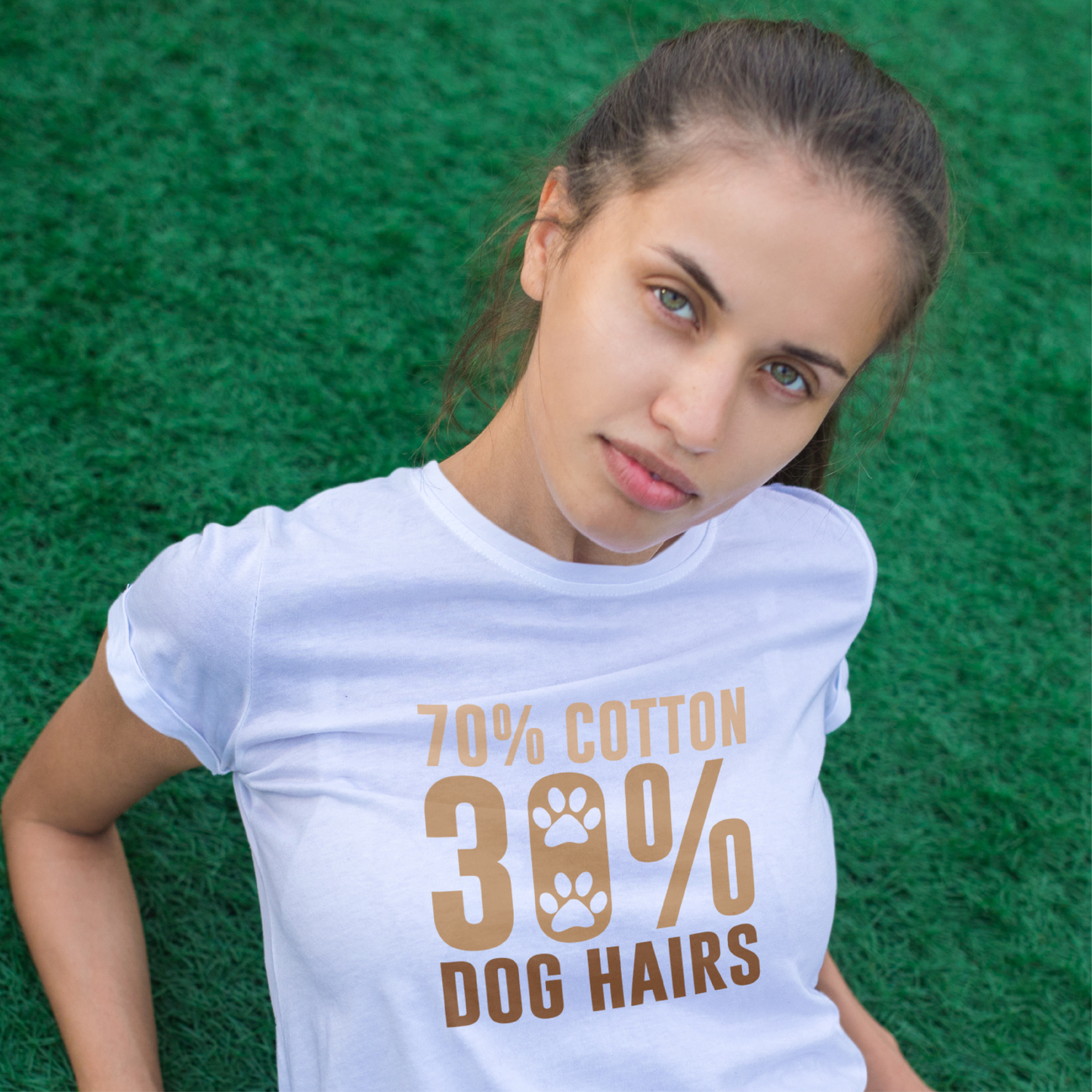 70% Cotton 30% Dog Hairs Tee