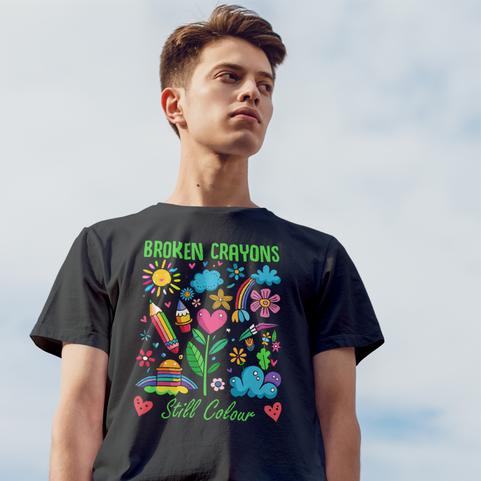Broken Crayons Still Colour Tee – CapabiliTees