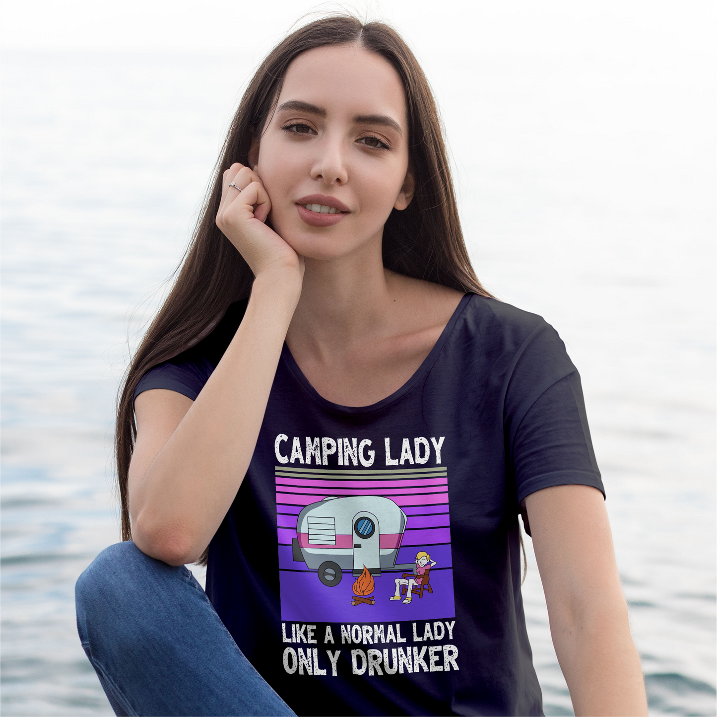 Camping Lady/Camping Man Tee