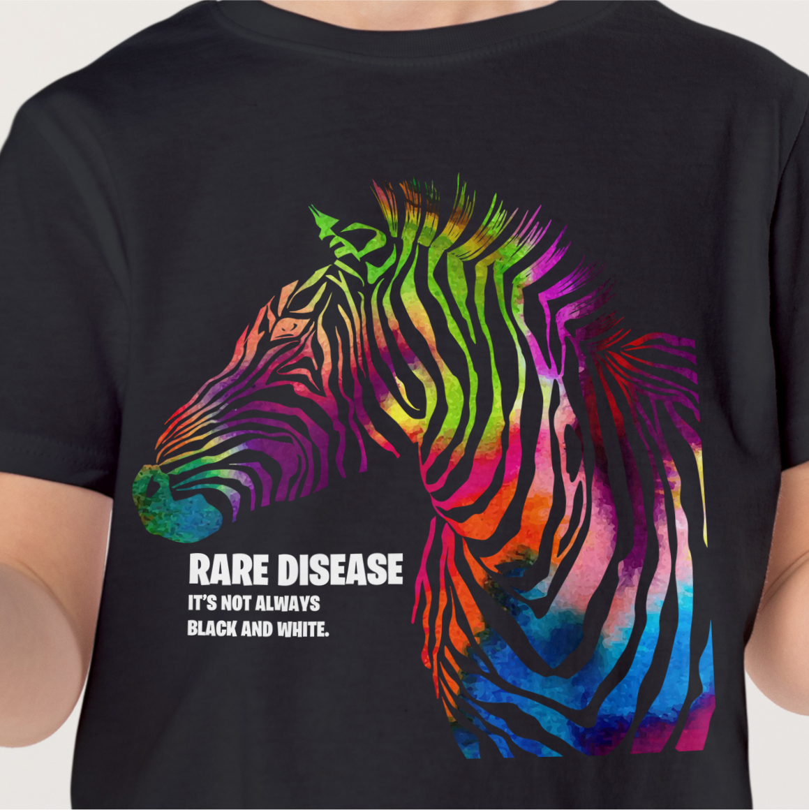 Rare Disease It's Not Always Black And White Tee