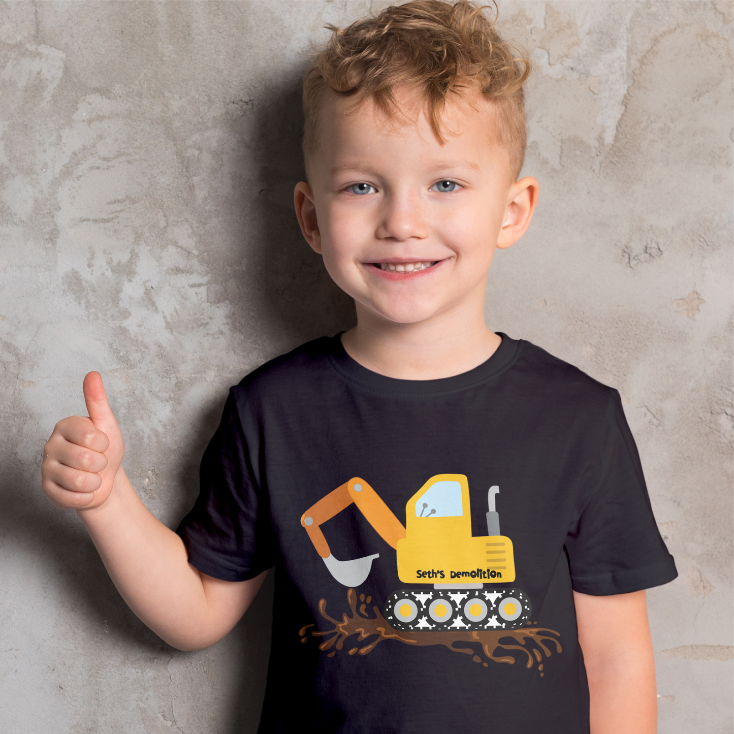 Construction Crew Customised Tee (5 styles to choose from)