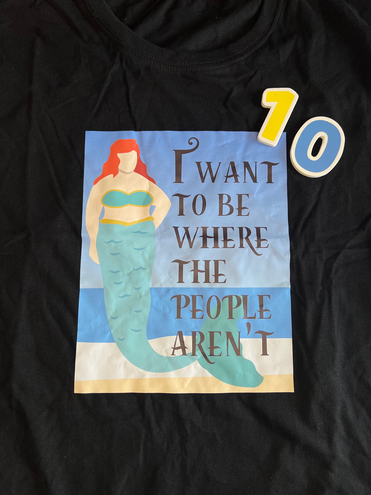 Bargain Bin #10 I Want To Be Where The People Aren't Tee