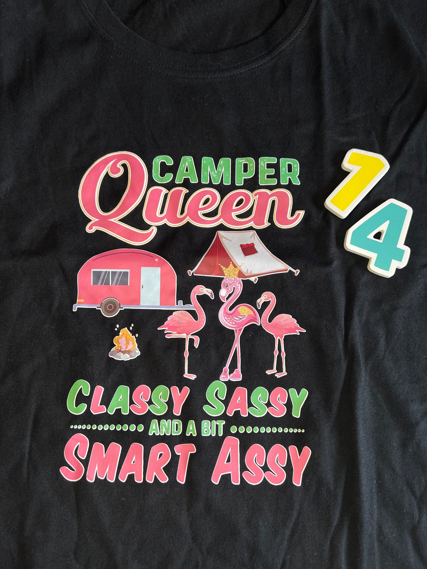 Bargain Bin #14 Camper Queen Tee