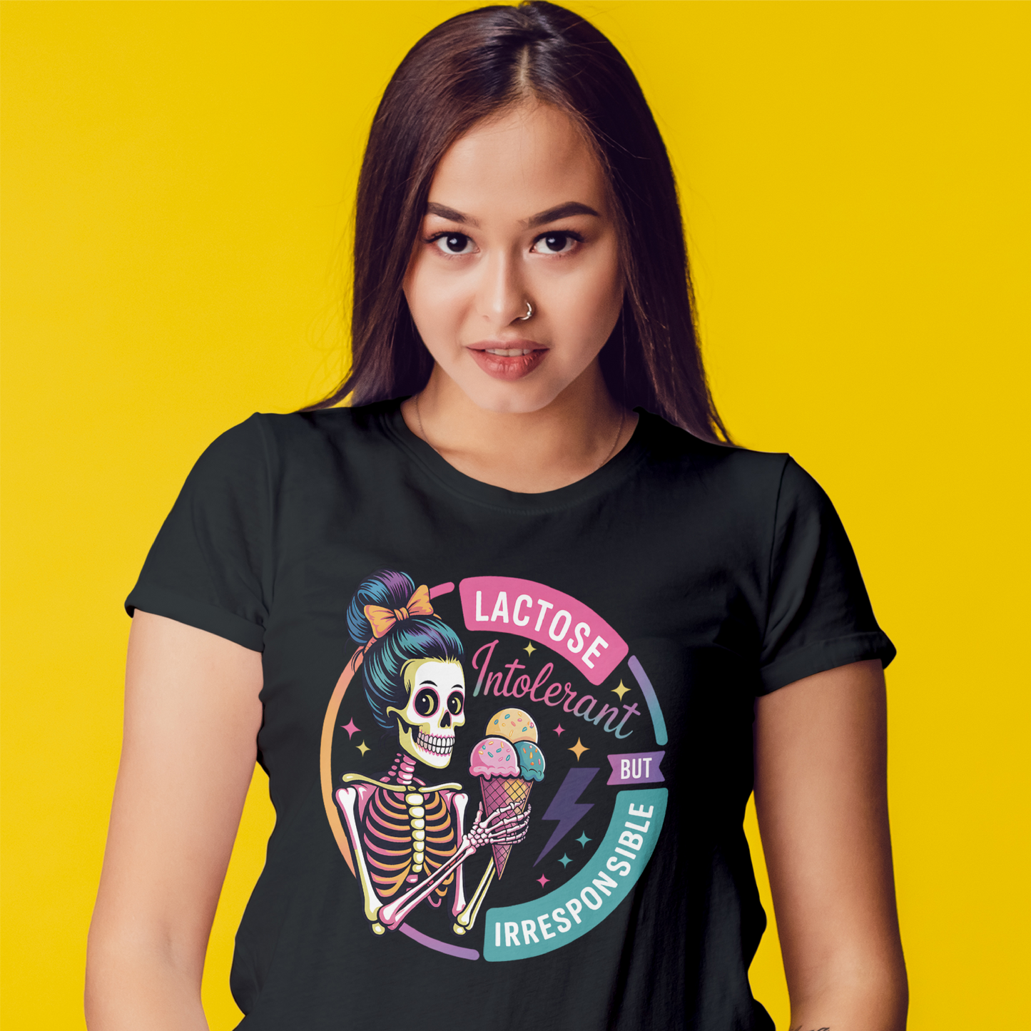 Lactose Intolerant But Irresponsible Tee