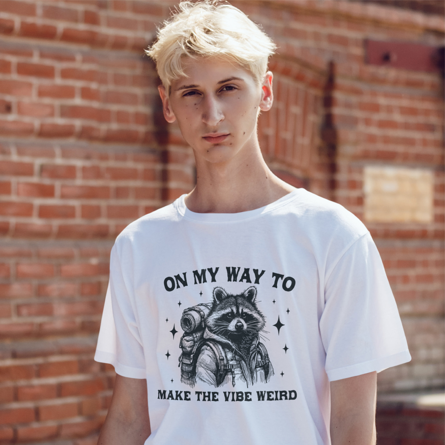 On My Way To Make The Vibe Weird Tee