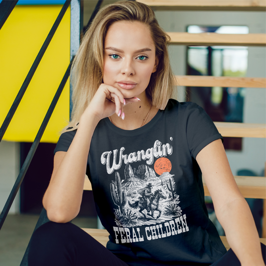 Wranglin Feral Children Tee