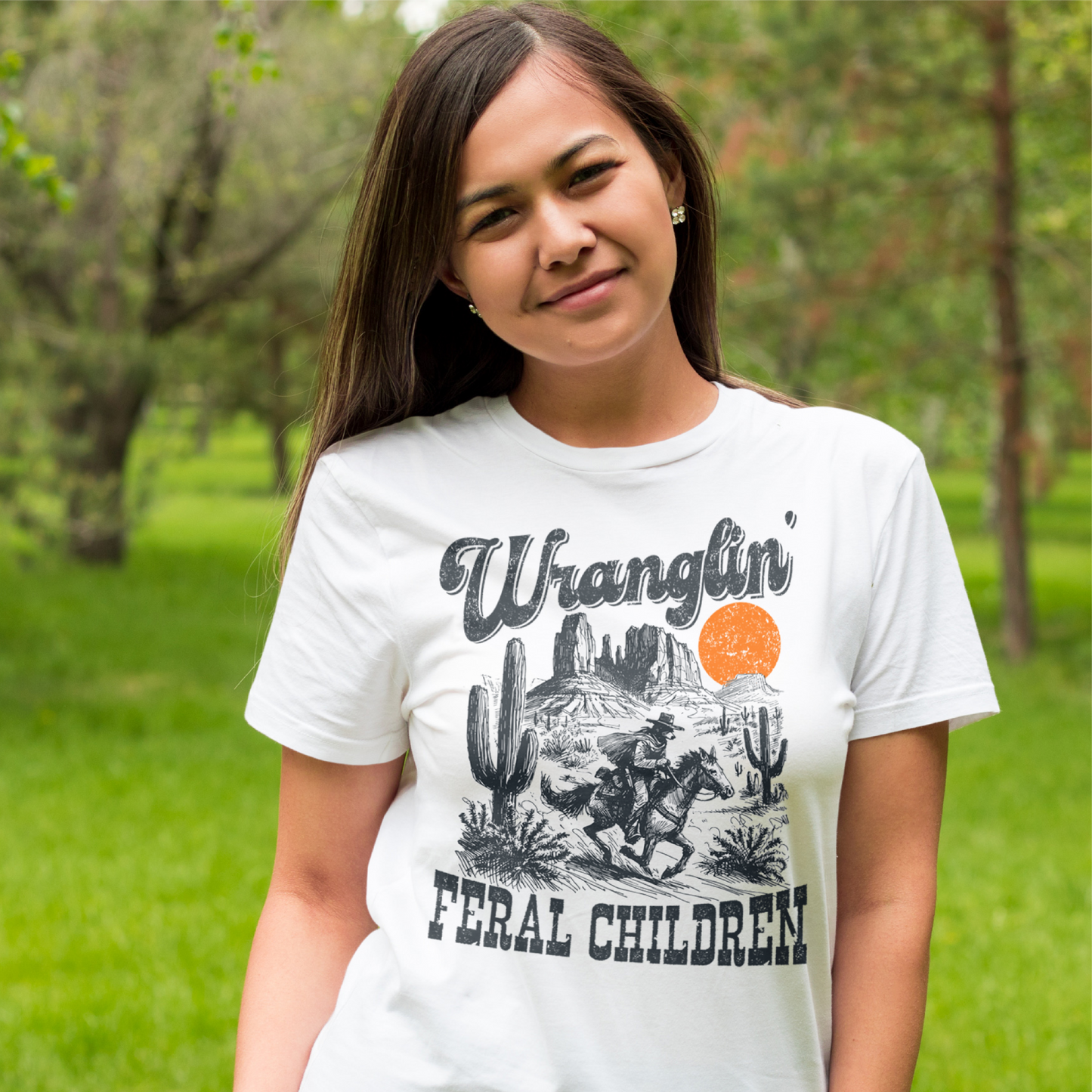 Wranglin Feral Children Tee