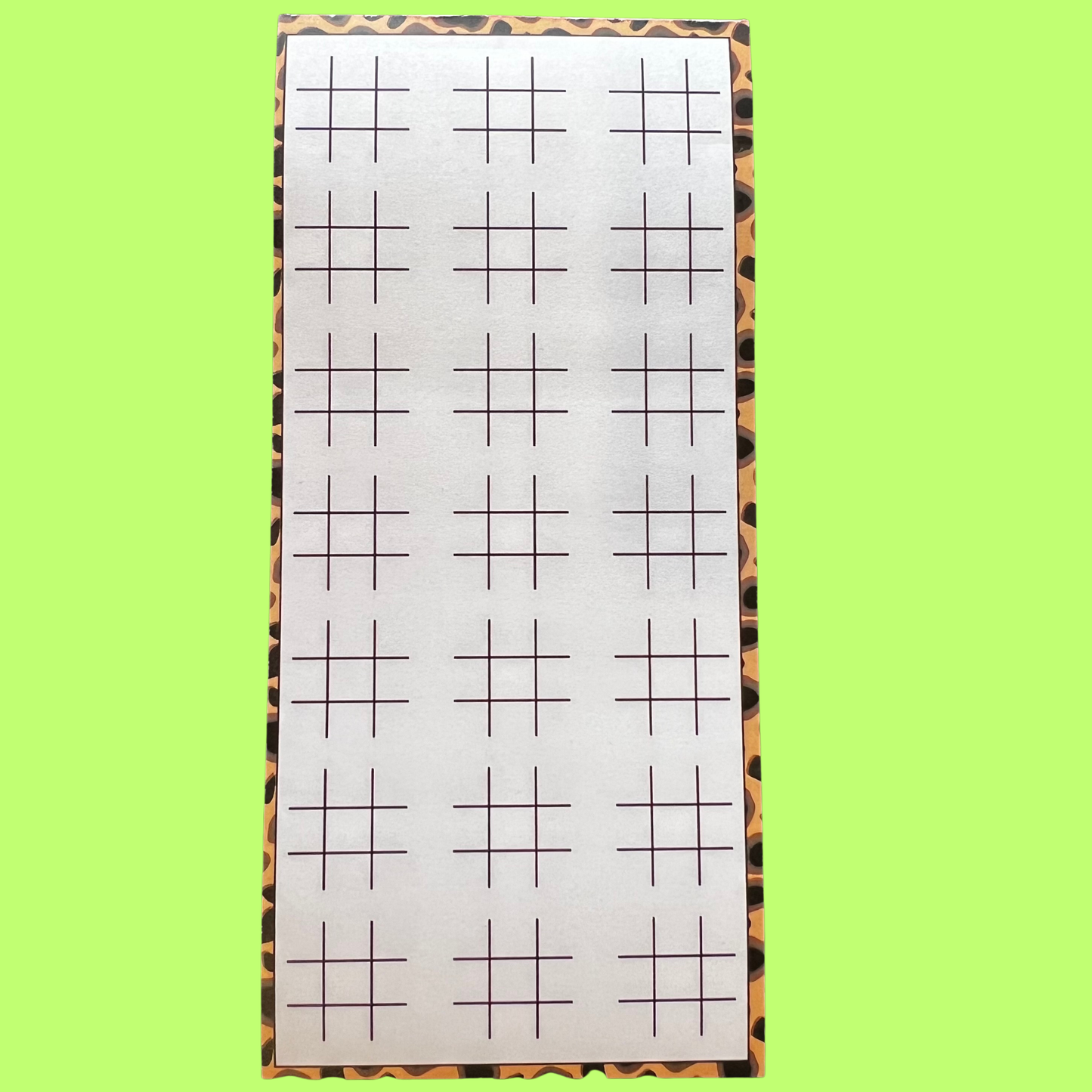 Naughts And Crosses Game Notepad