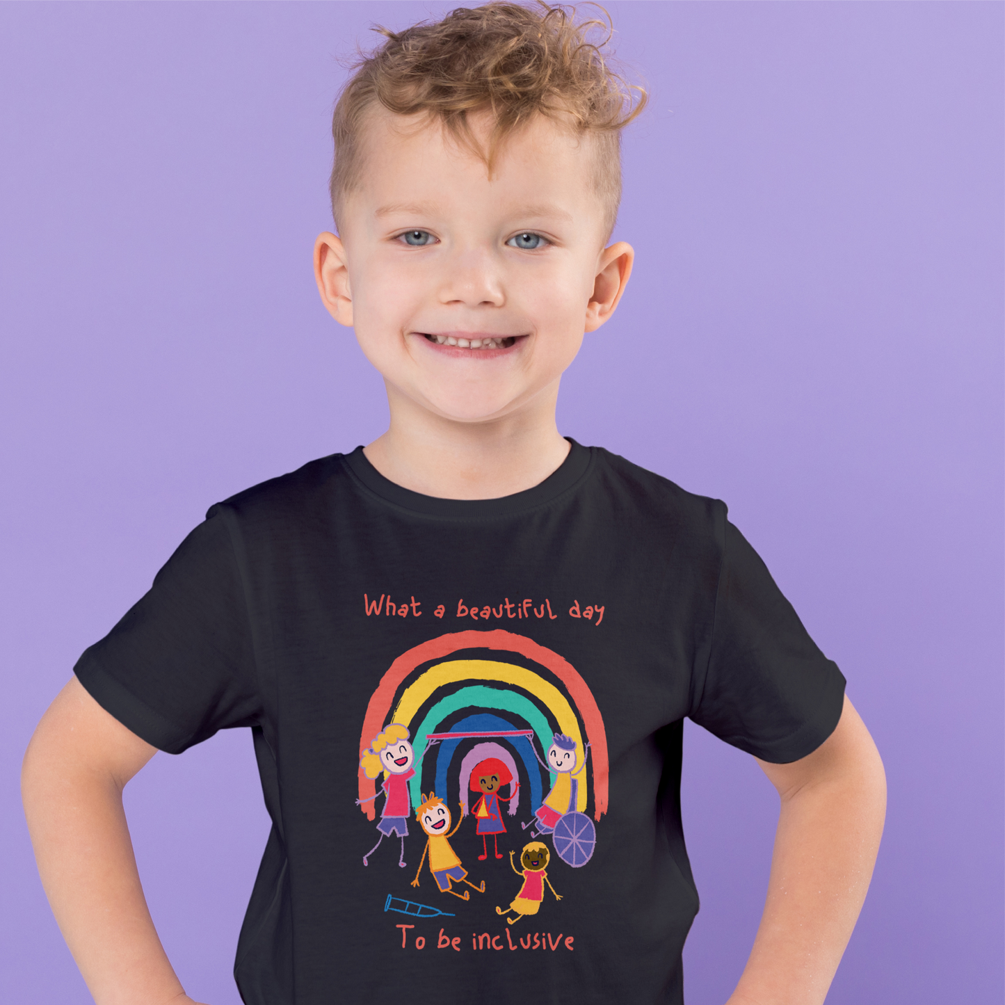 What A Beautiful Day To Be Inclusive Tee