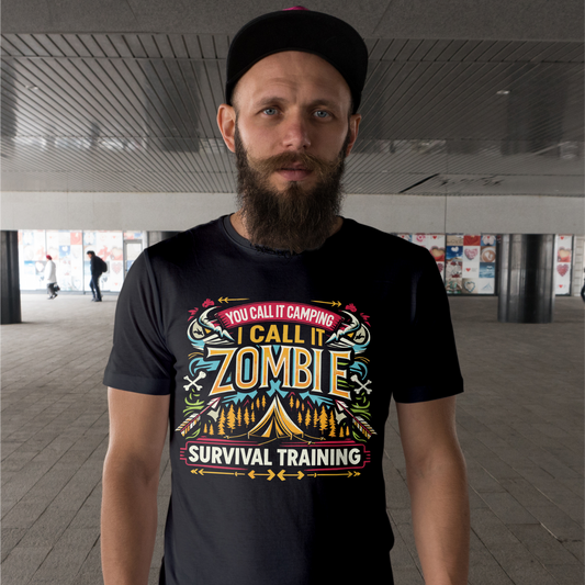 You Call It Camping I Call It Zombie Survival Training Tee