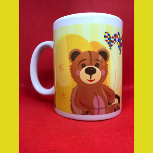 Bears - with Autism Puzzle Balloons Mug