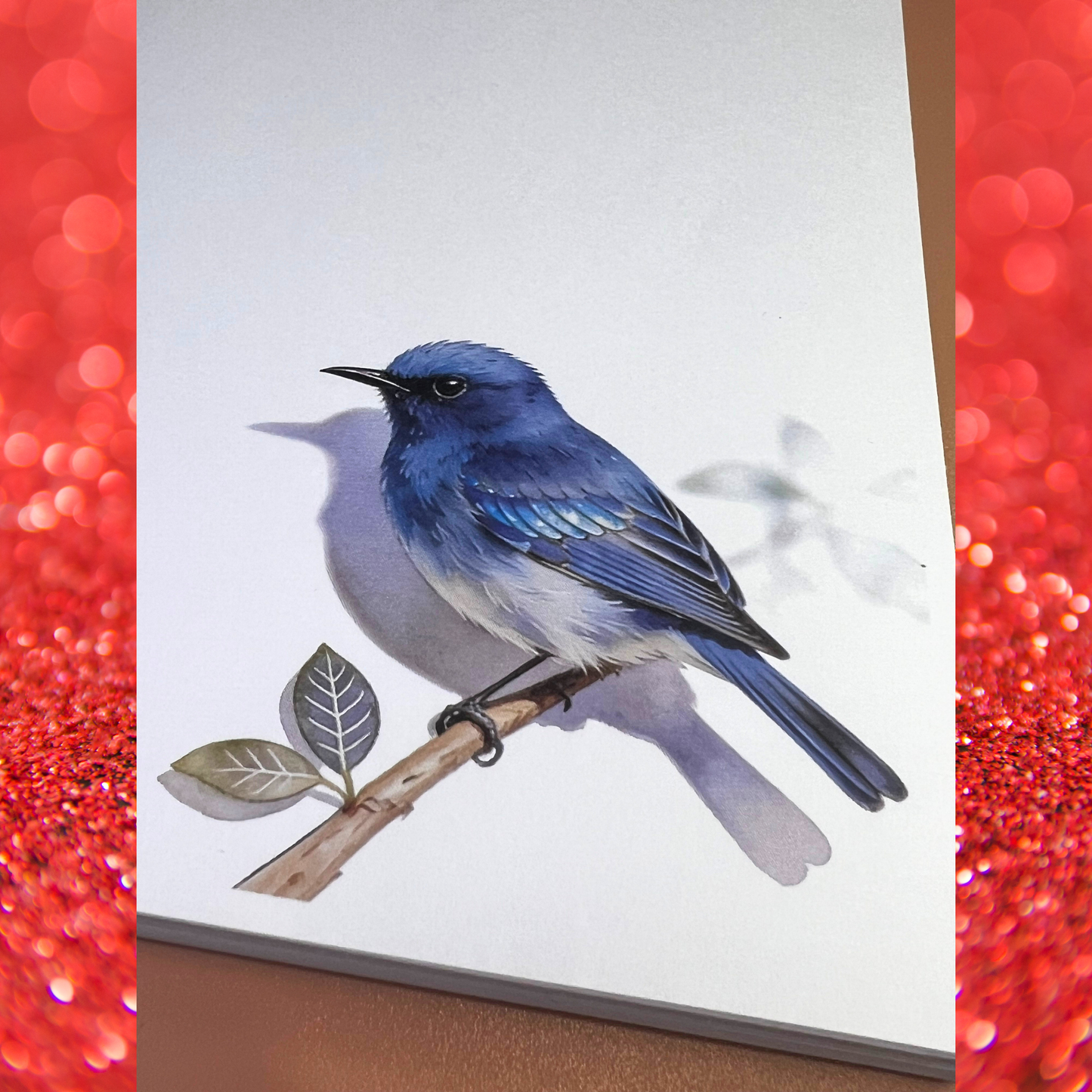 Blue Wren Customised Notepad
