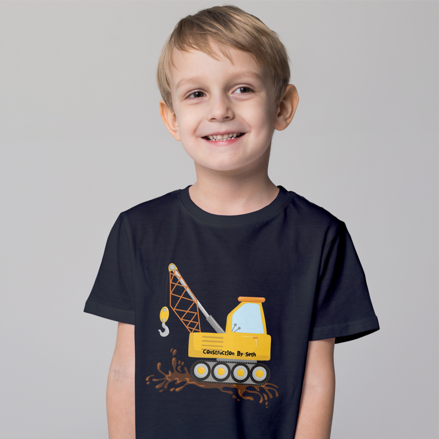 Construction Crew Customised Tee (5 styles to choose from)