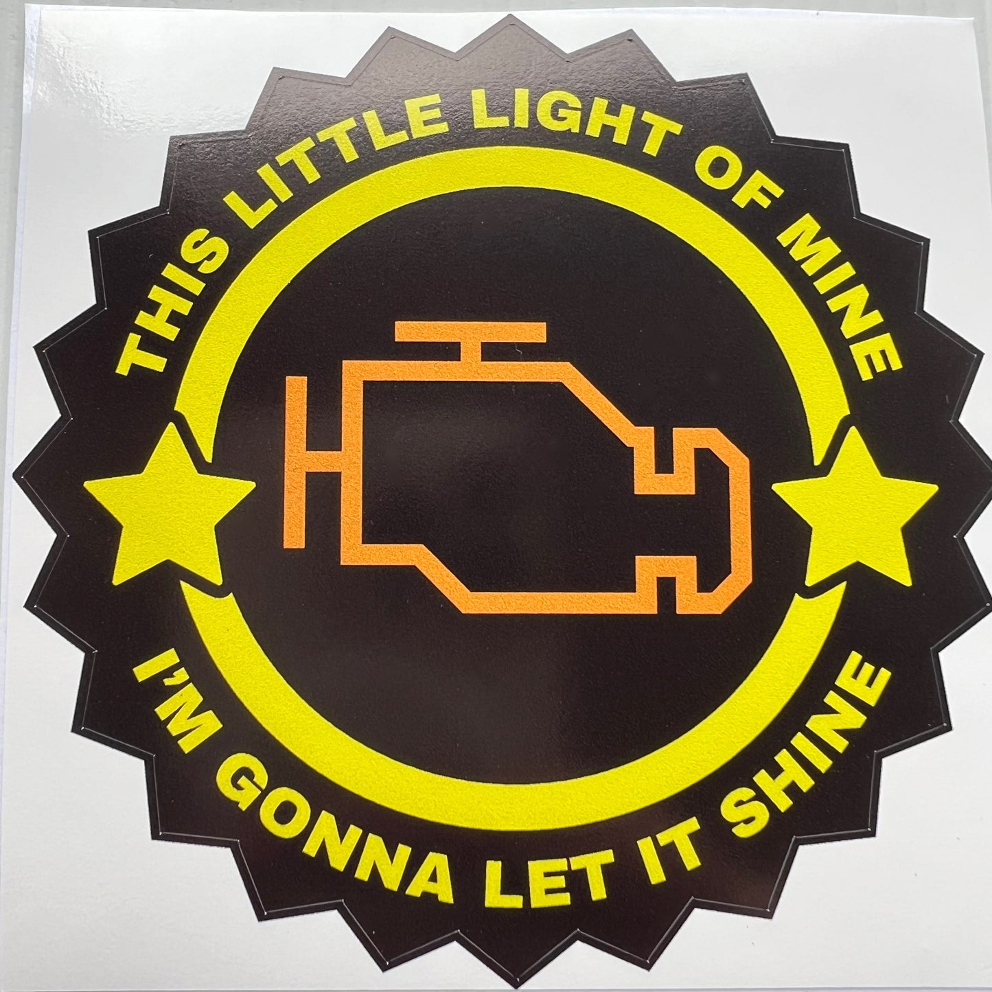 Engine This Little Light Of Mine Decal Sticker