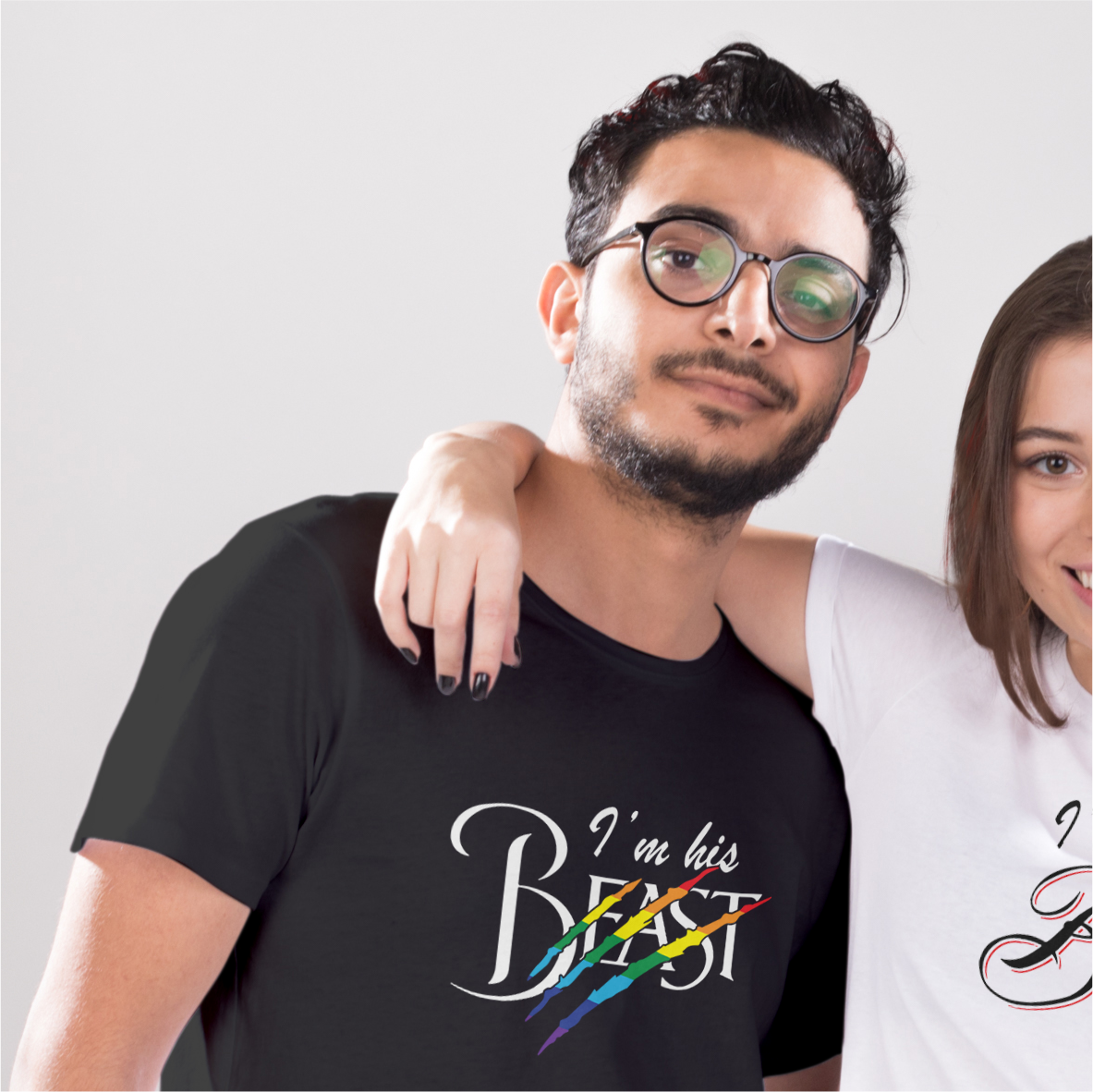 Beauty and Beast Couples Tees