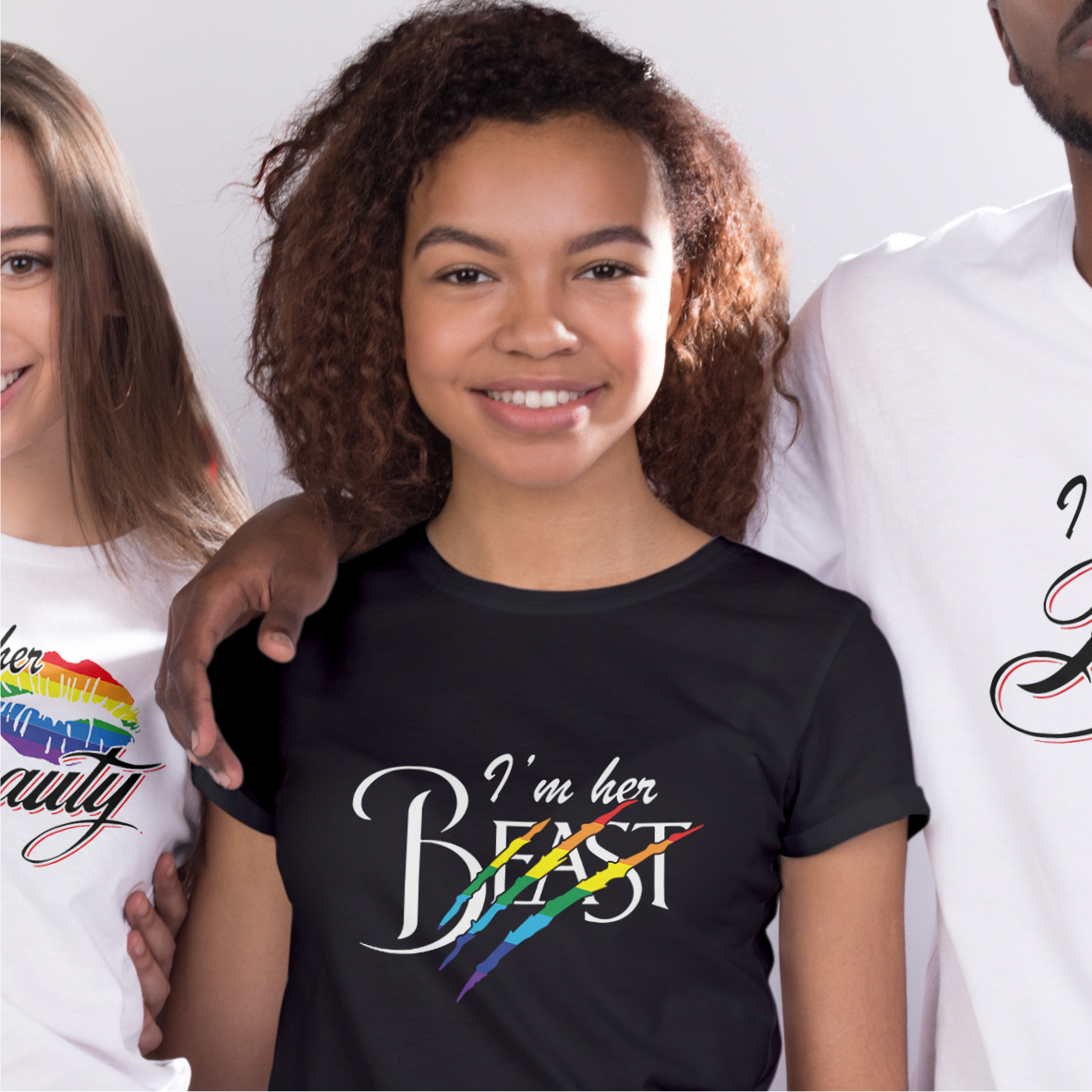 Beauty and Beast Couples Tees