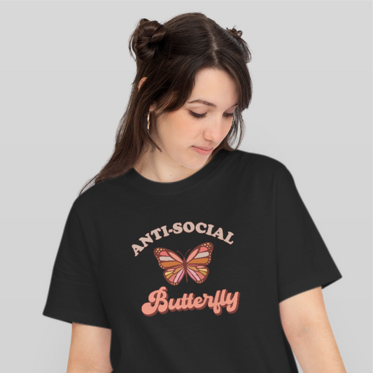 Anti Social Butterfly Tee