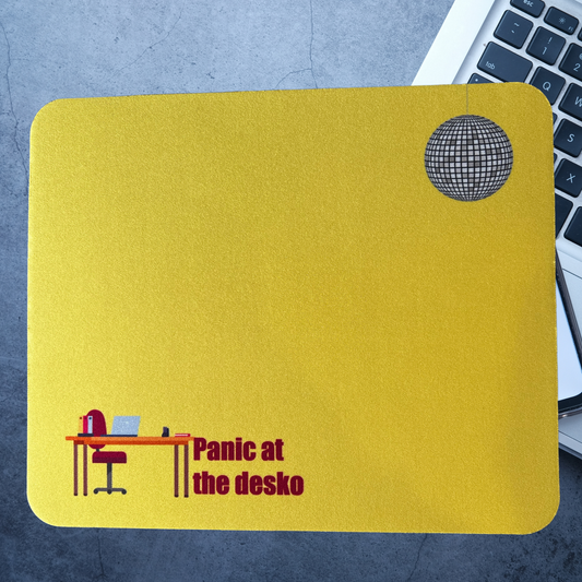 Panic At The Desko Mousepad