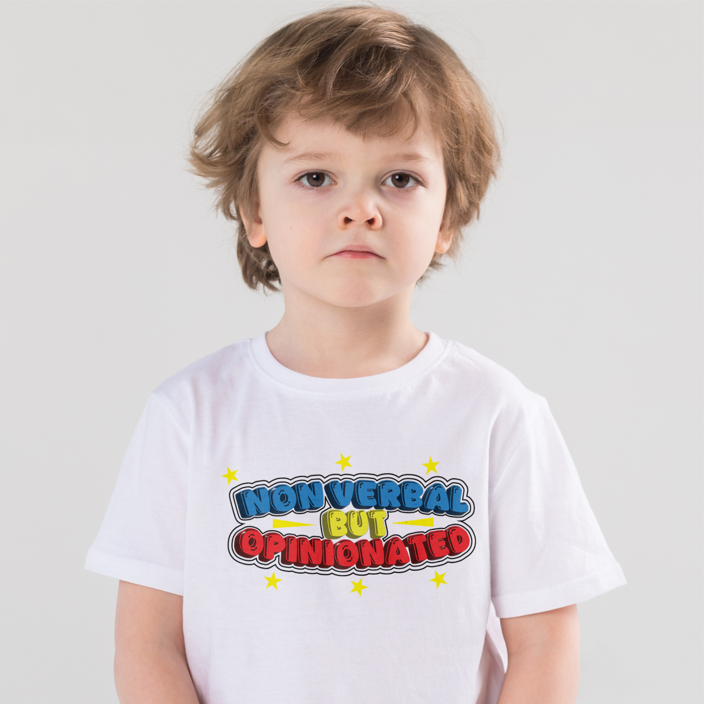 Non Verbal But Opinionated Tee