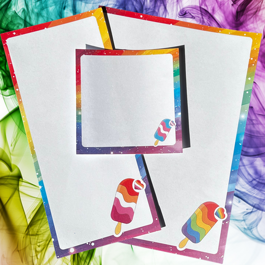 Rainbow Treats Notepad