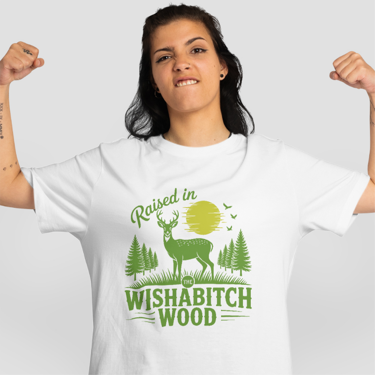 Raised In The Wood Tee