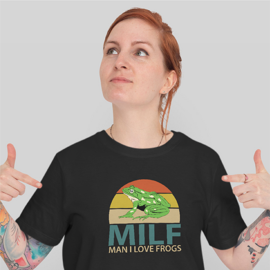 MILF Man I Love Frogs Tee