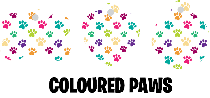 Paw Themed Pet Tags (6 patterns)