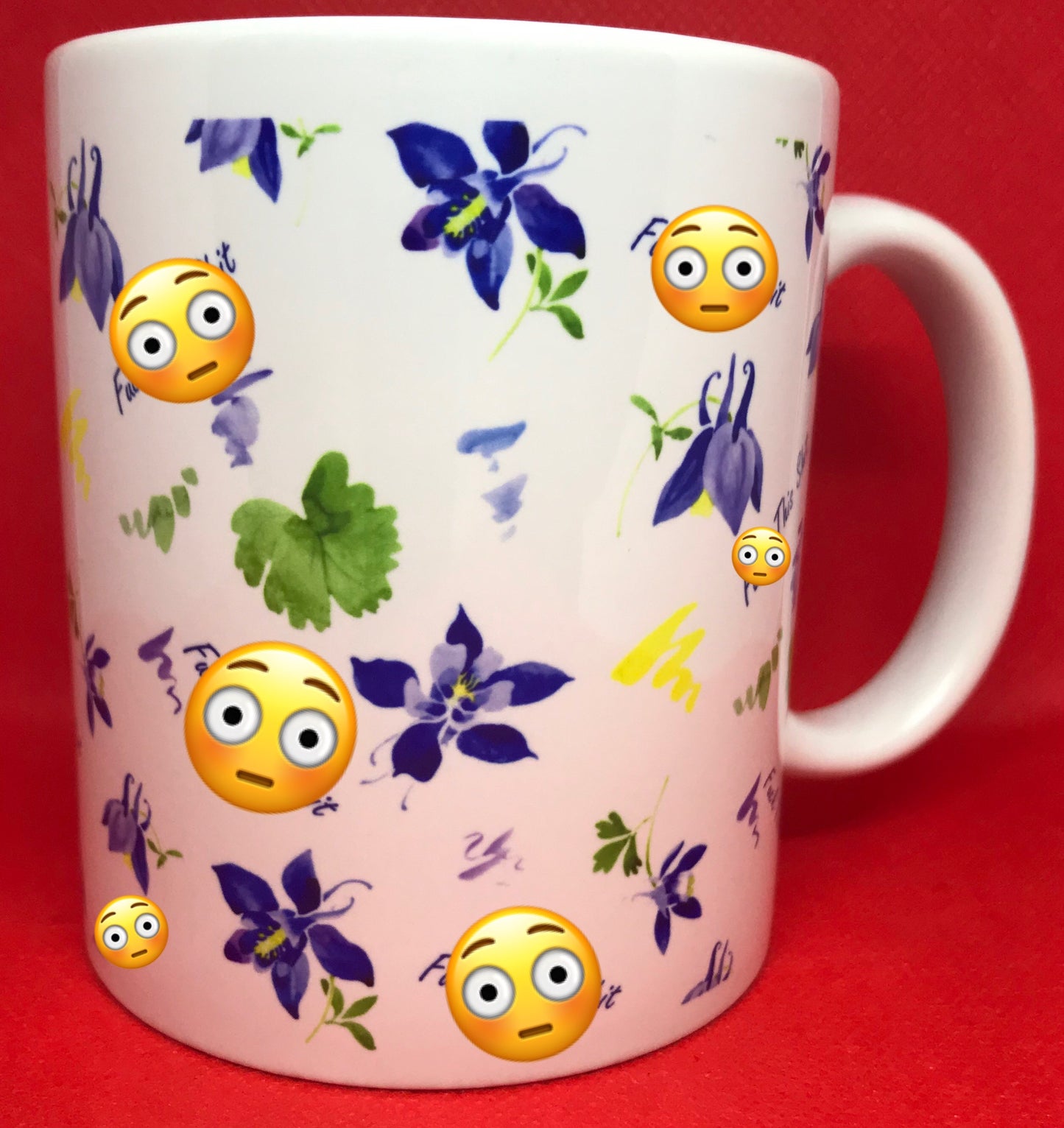 Floral Feelings (Sweary Edition) Mug