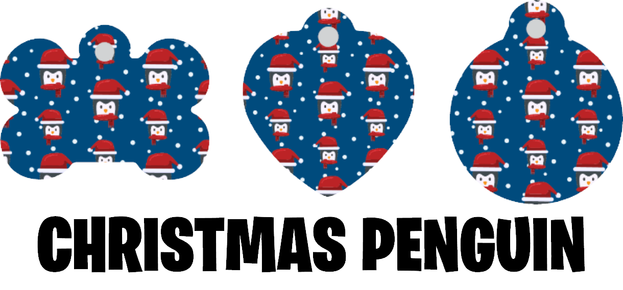 Christmas Theme Pet Tag (6 patterns)