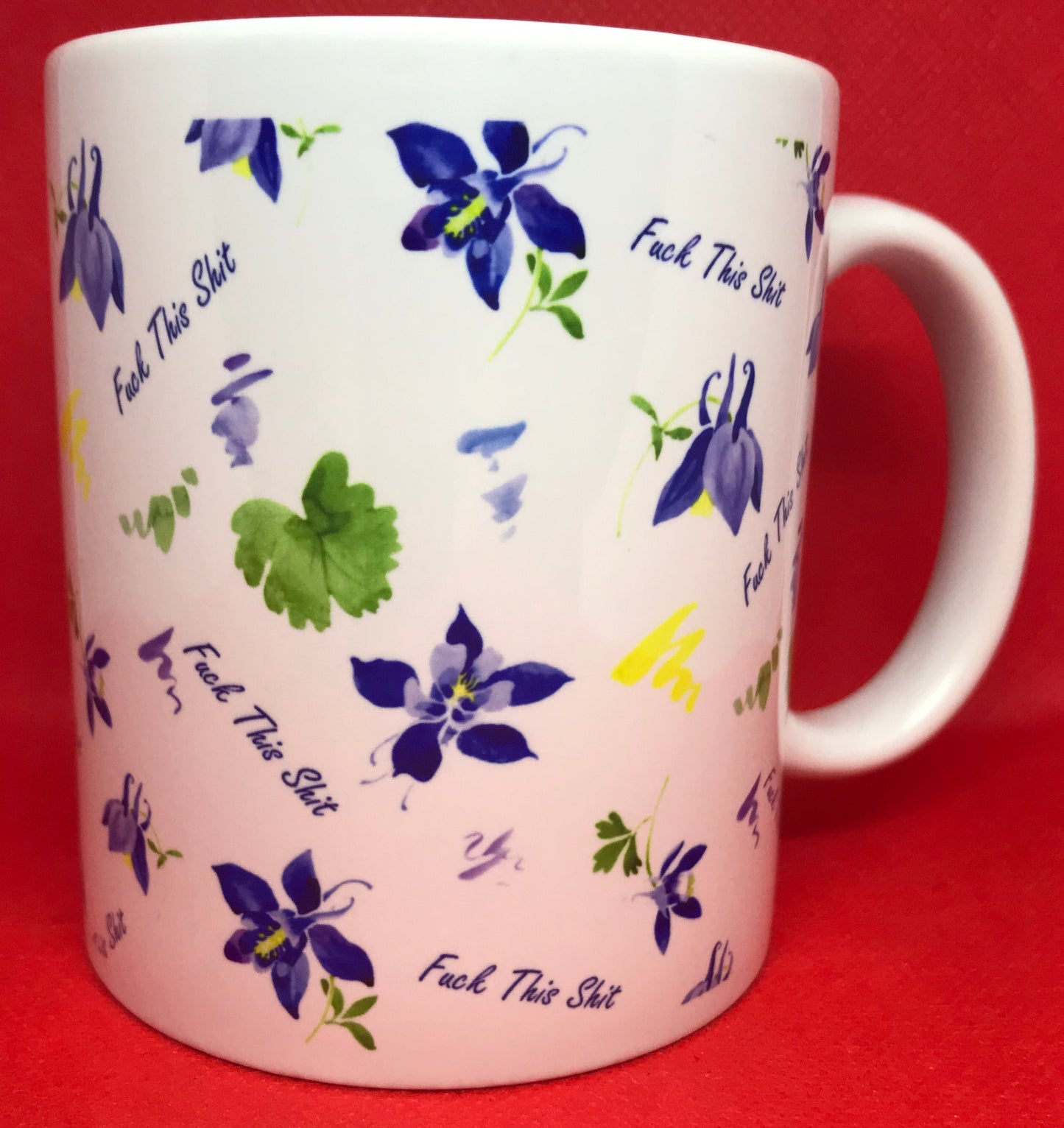 Floral Feelings (Sweary Edition) Mug