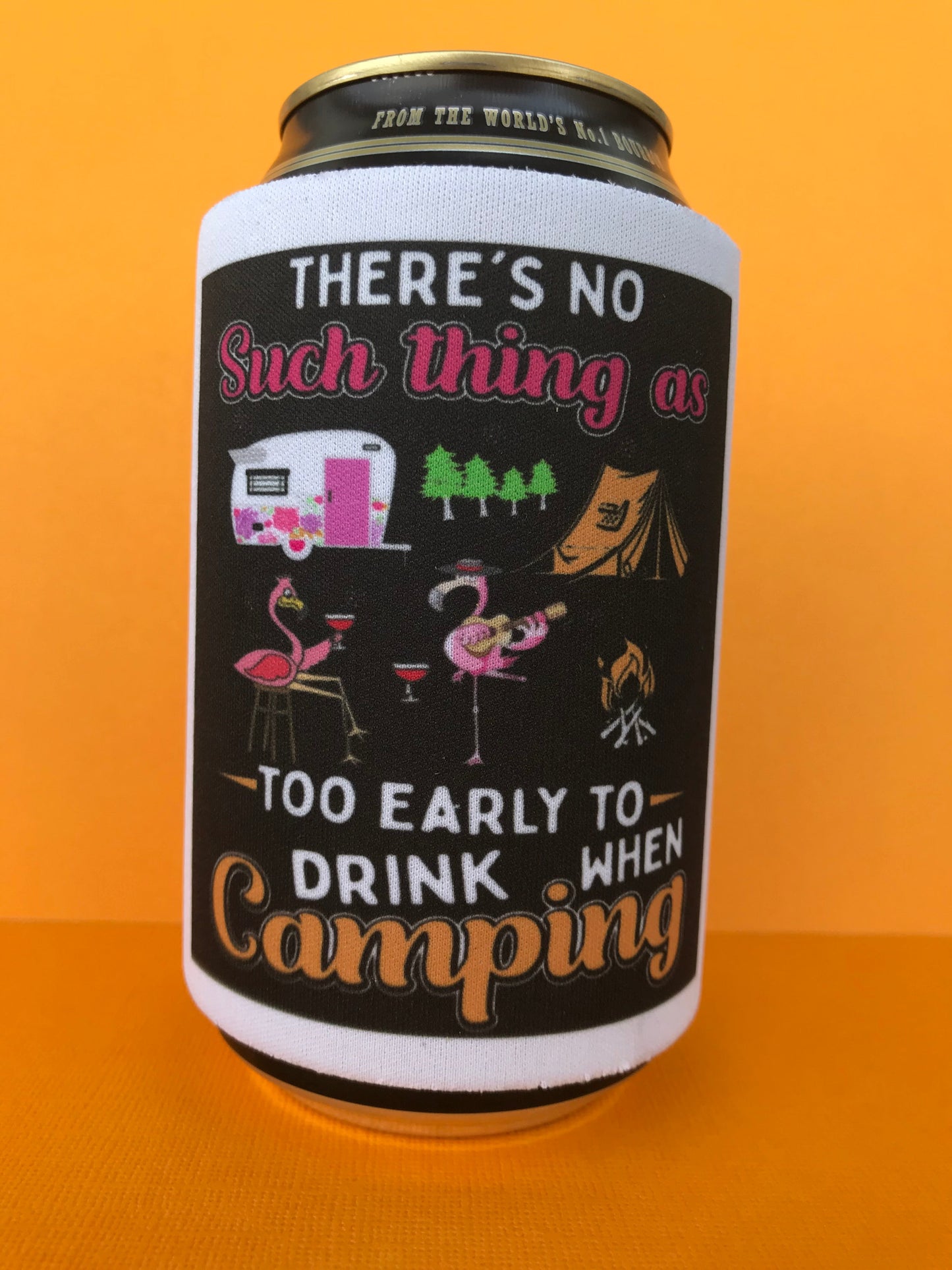 Personalised Camping Drink Holder