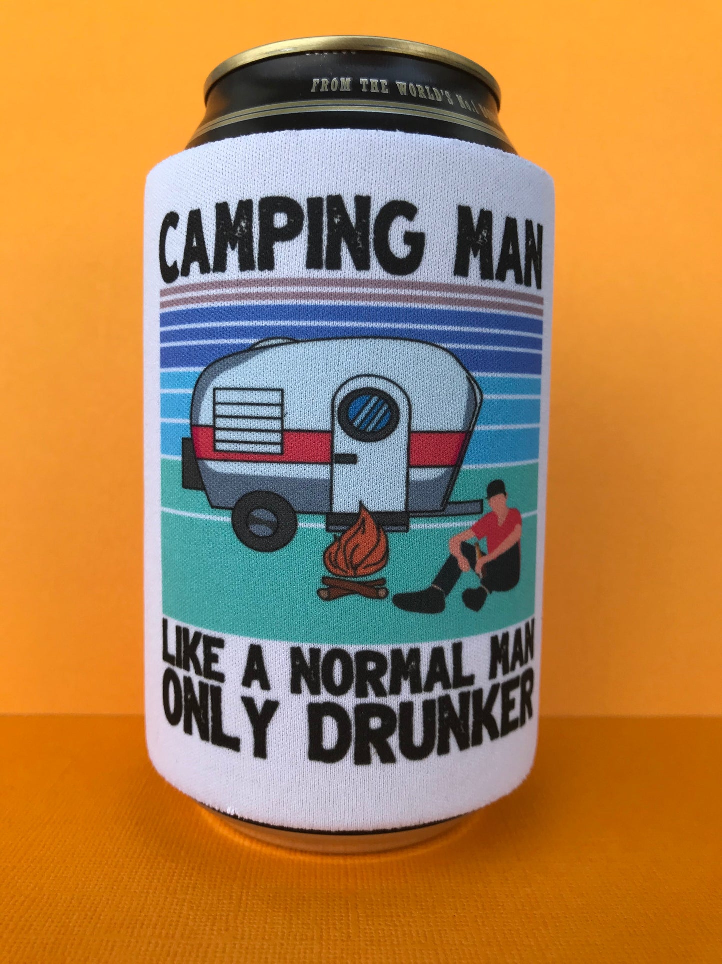 Personalised Camping Drink Holder