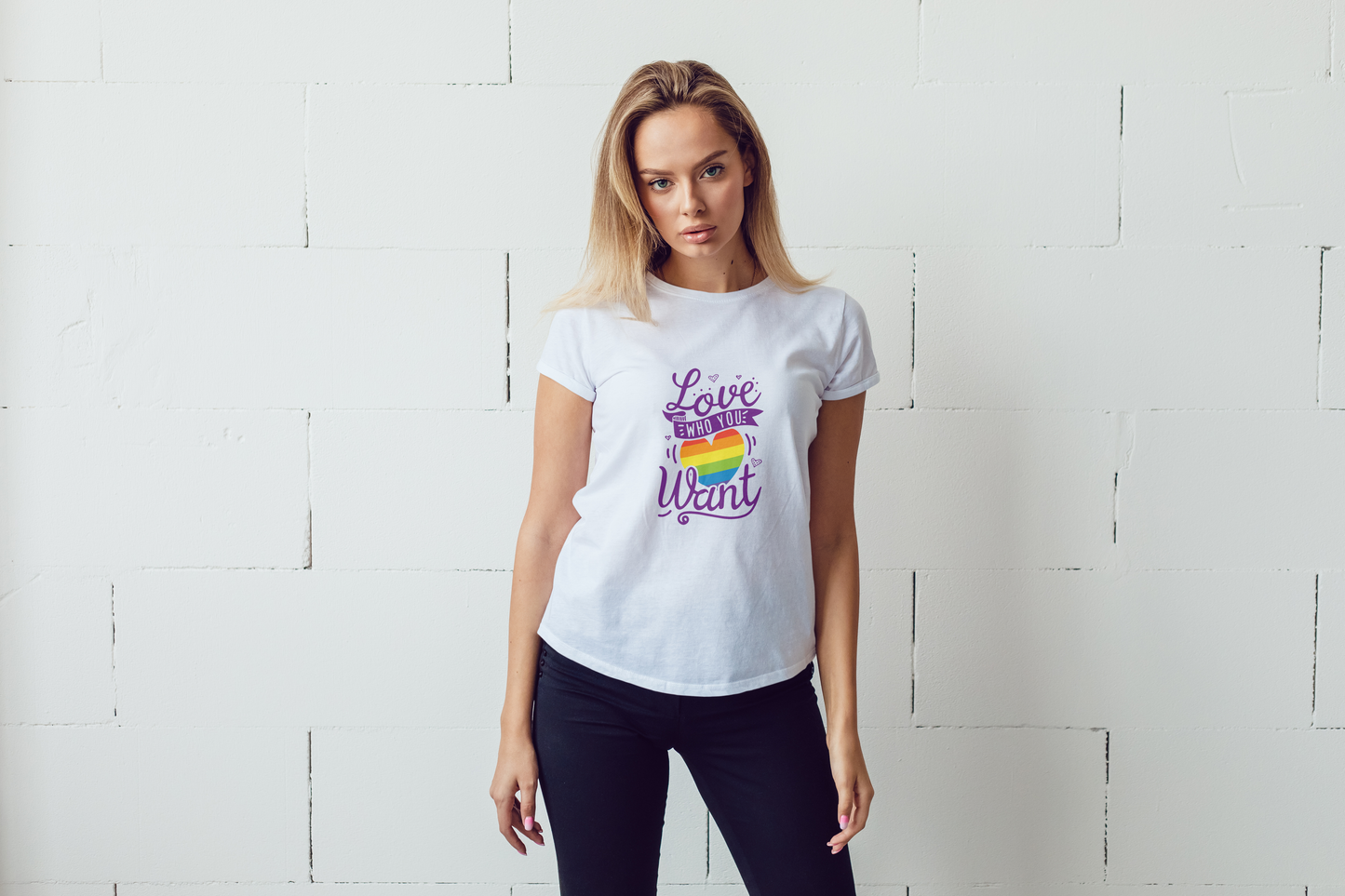 Love Who You Want Tee