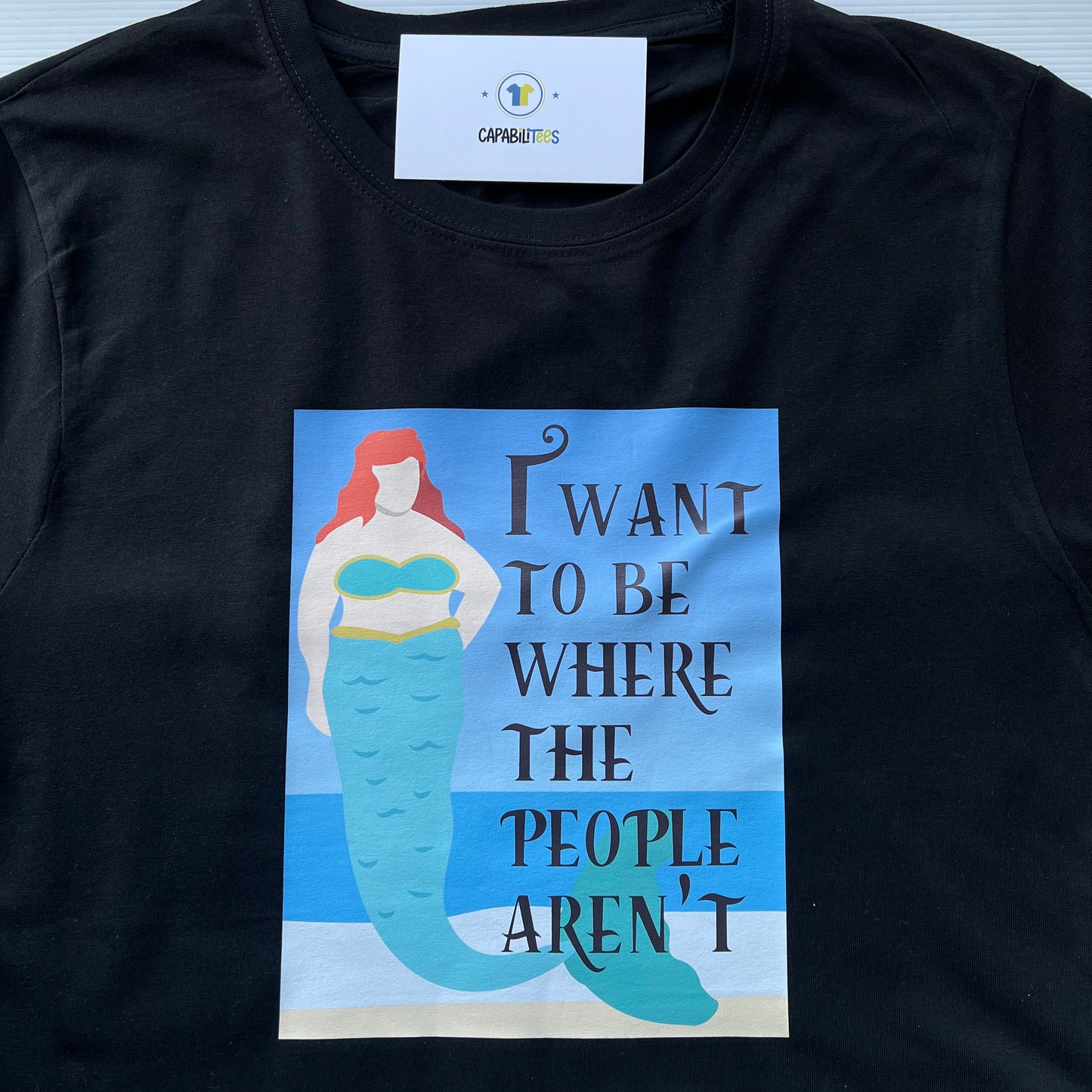 I Want To Be Where The People Aren't Tee
