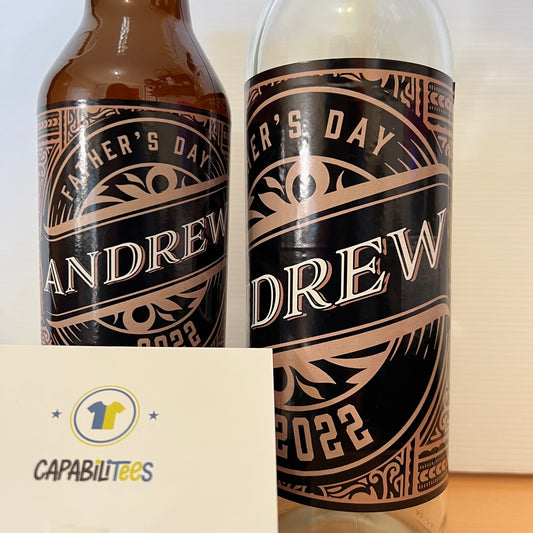 Personalised Drink Label Style 1